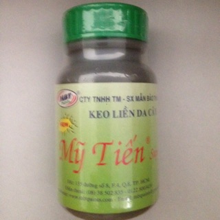 Keo liền sẹo Mỹ Tiến  keo đen lọ 100g