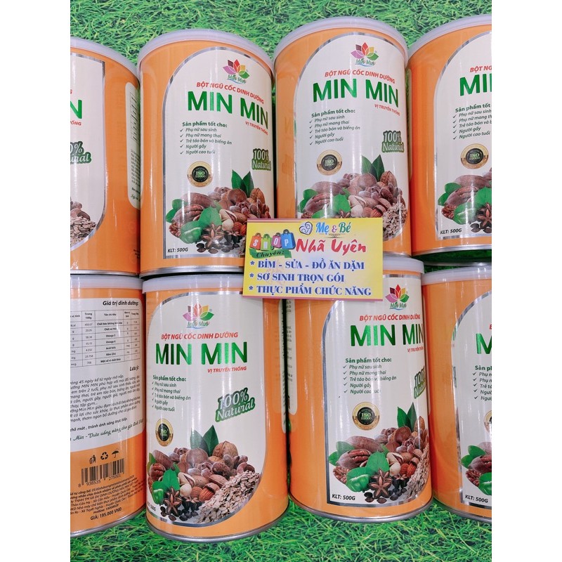 Ngũ cốc lợi sữa Minmin 29 loại hạt date 29/5/2022 | BigBuy360 - bigbuy360.vn