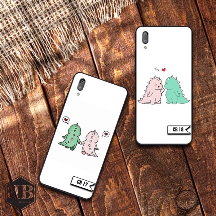 Ốp lưng kính cường lực Vivo Y1S / Y93  xinh yêu