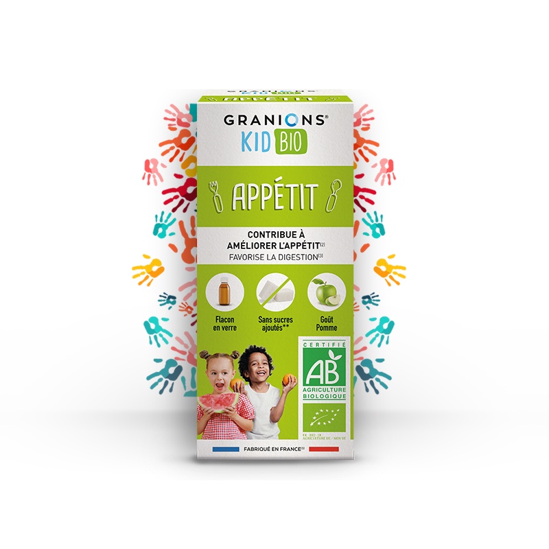Siro ăn ngon Granions Kid Bio Appétit 125ml cho bé date 04/2025