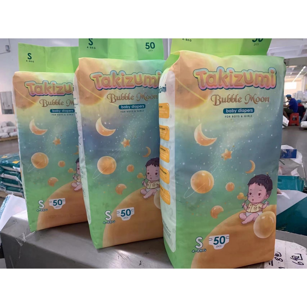 1 bịch To TAKIZUMI  Mua nhiều Tã/Bỉm Quần/Dán Takizumi Size S100/M92/L84/XL76/XXL72Stepbaby - Babycute - Sumikko