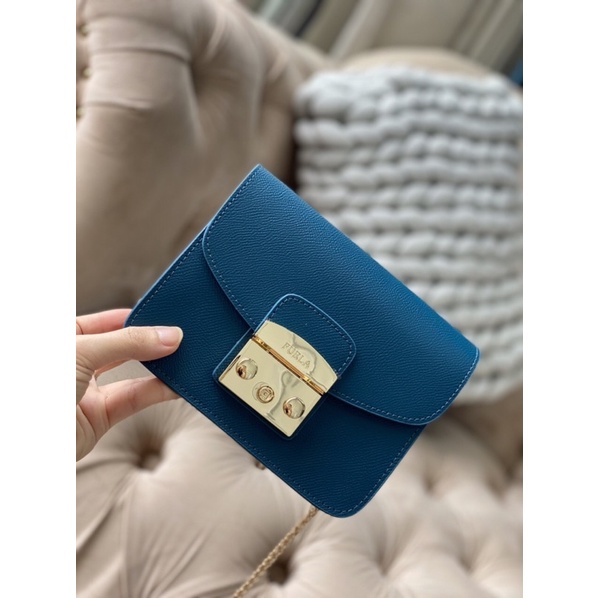 Túi F.ur.la chất da thật sz 21cm