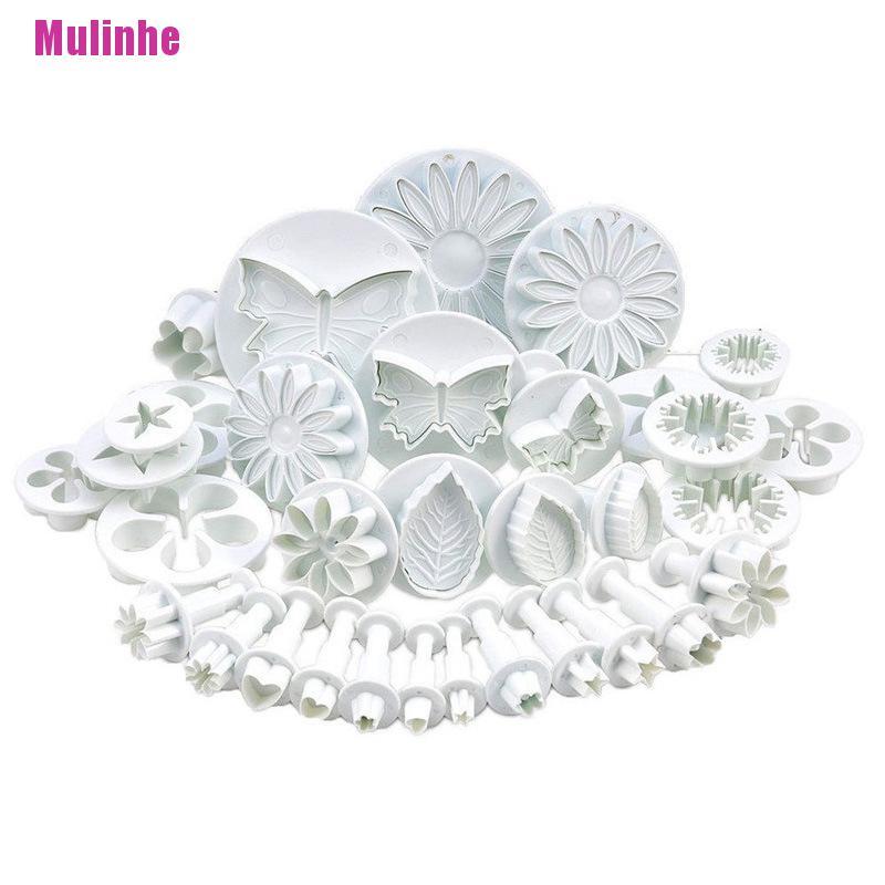 Bộ 33 Khuôn Nhấn Tạo Hình Bánh Quy DIY