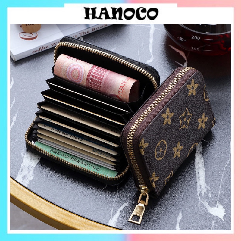 Ví Nữ Mini Khóa Kéo Nhiều Ngăn Phong Cách Hàn Quốc Giá Rẻ Hanoco Vn33