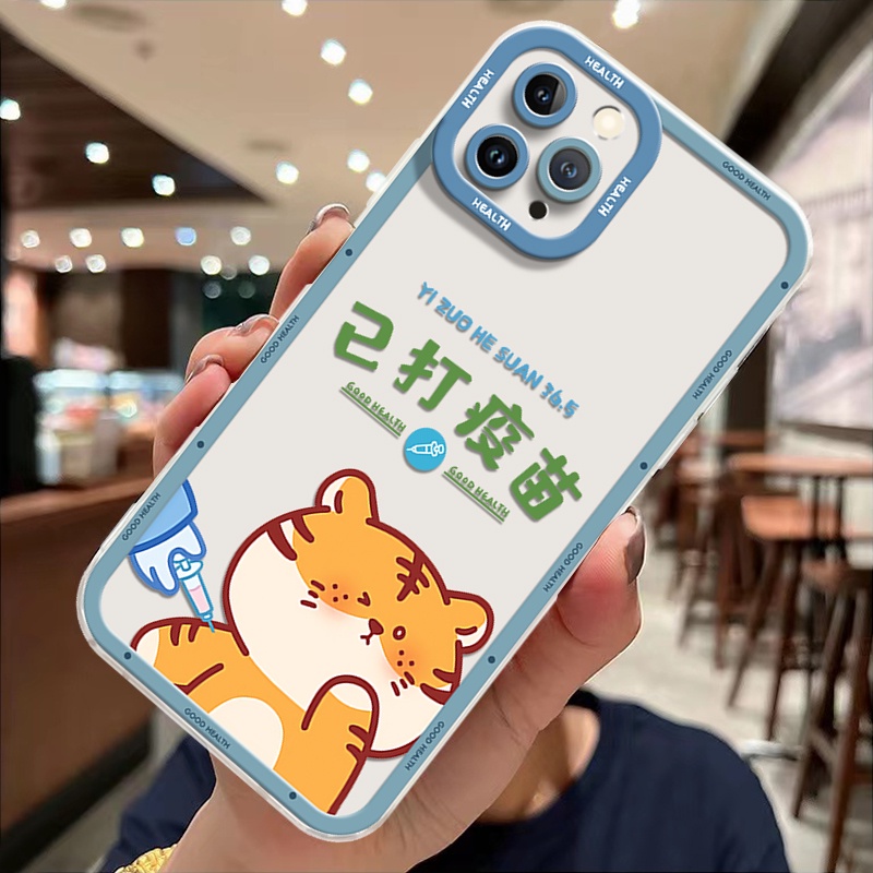 Ốp Điện Thoại TPU Dẻo Trong Suốt Họa Tiết Hoạt Hình Dễ Thương Cho IPhone 13 12 Pro Max 11 XS XR X 8 7 6S Plus