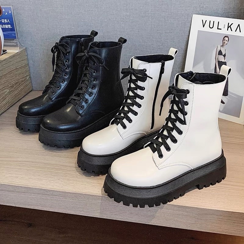 Giày Boots Nam Nữ Chất Da Dr Martens