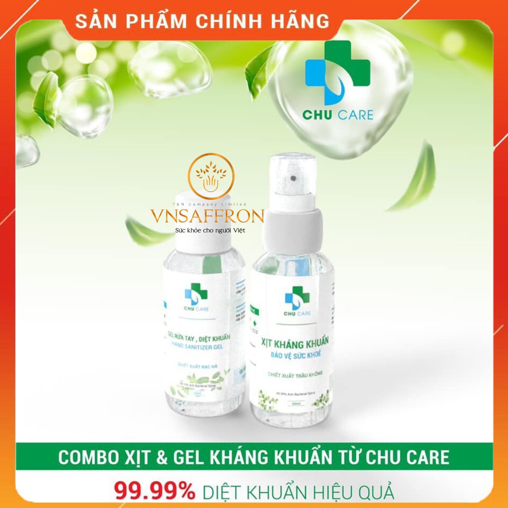 [TRỢ GIÁ] Xịt kháng khuẩn sát khuẩn 50ml nhỏ gọn tiện dụng mang du lịch