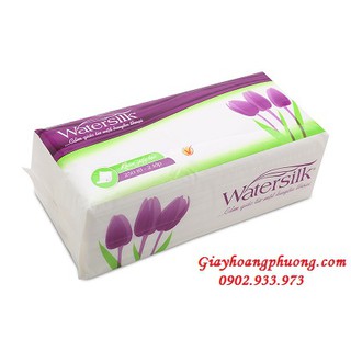 Khăn rút Watersilk hoa tulip 250 tờ/gói
