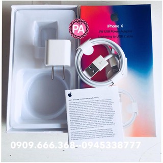 Bộ cáp sạc Zin cho Iphone X, 8plus,7plus,6plus,5/5SE
