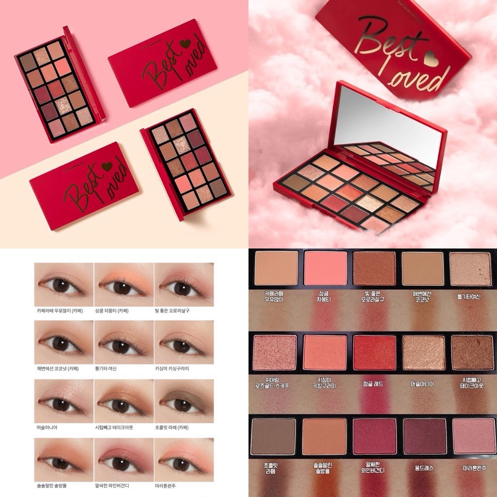 Bảng Phấn Mắt Etude House Play Color Eye Palette(15 màu)