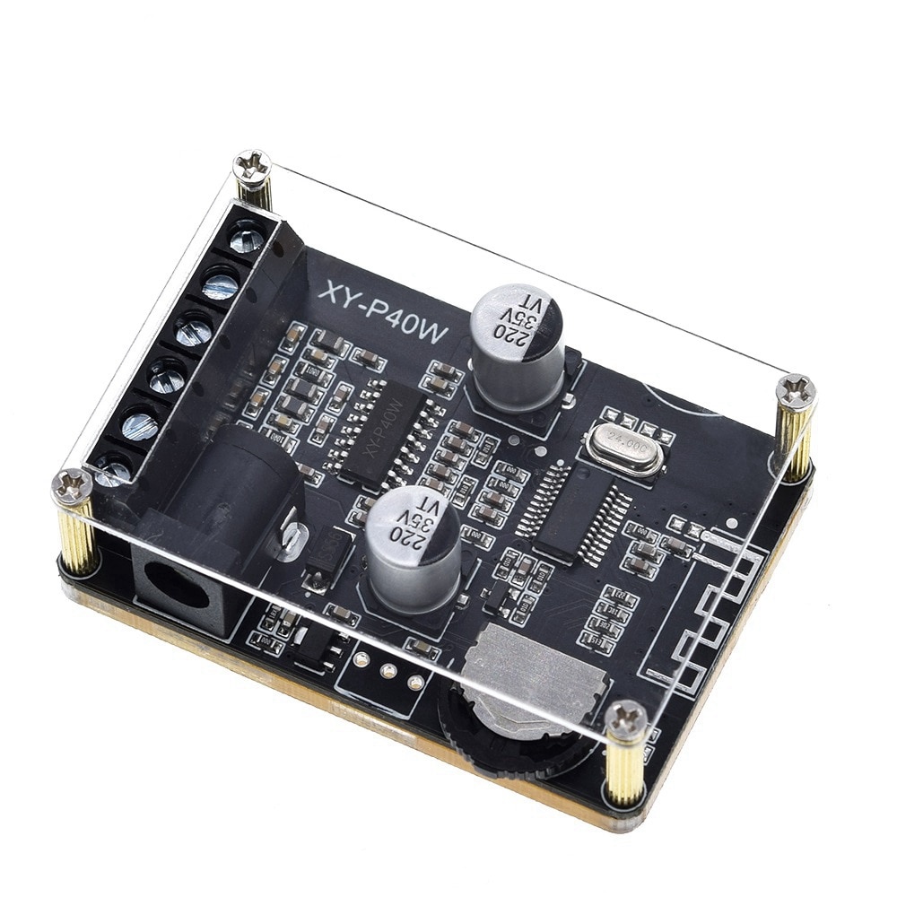 Bảng Mạch Khuếch Đại Âm Thanh Bluetooth 5.0 40wx2 Dc 12 / 24v Xy-P40W