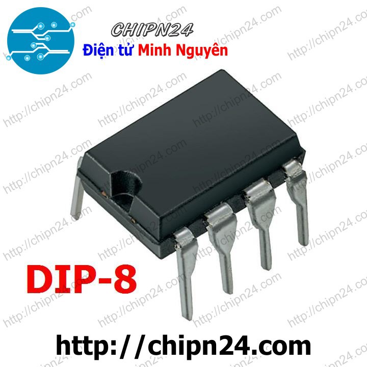 [3 CON] IC JRC4558 DIP-8 (IC âm thanh) (JRC4558D 4558)