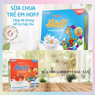 Sữa chua trái cây công nghệ Đức Hoff trẻ em 55g x 4hộp