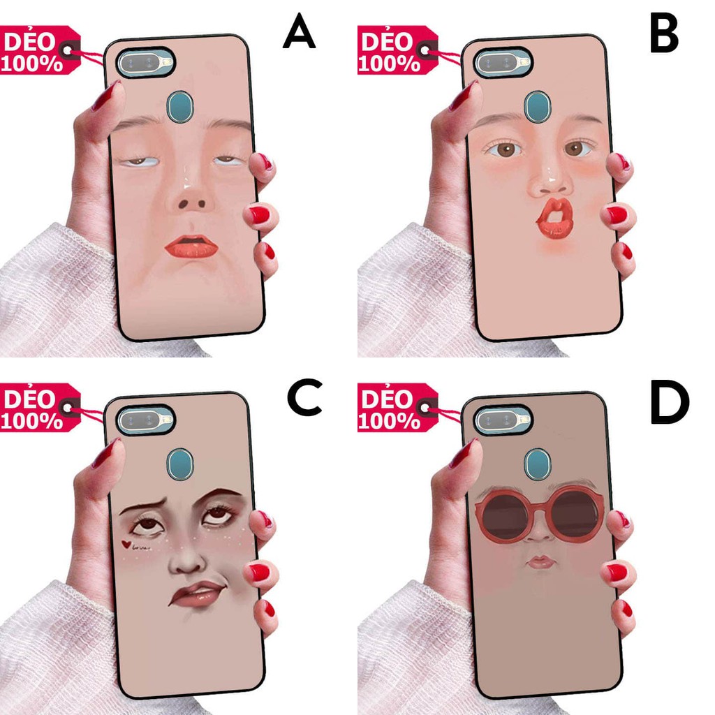 ỐP LƯNG DẺO OPPO A7 / A5S ĐỦ DÒNG HÌNH MẶT NGƯỜI SO HOT PHỦ BÓNG NHƯ GƯƠNG