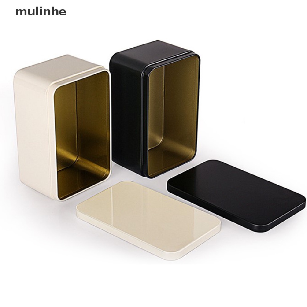 1 Hộp Thiếc Đựng Bánh Quy / Trà / Bánh Quy Bằng Kim Loại