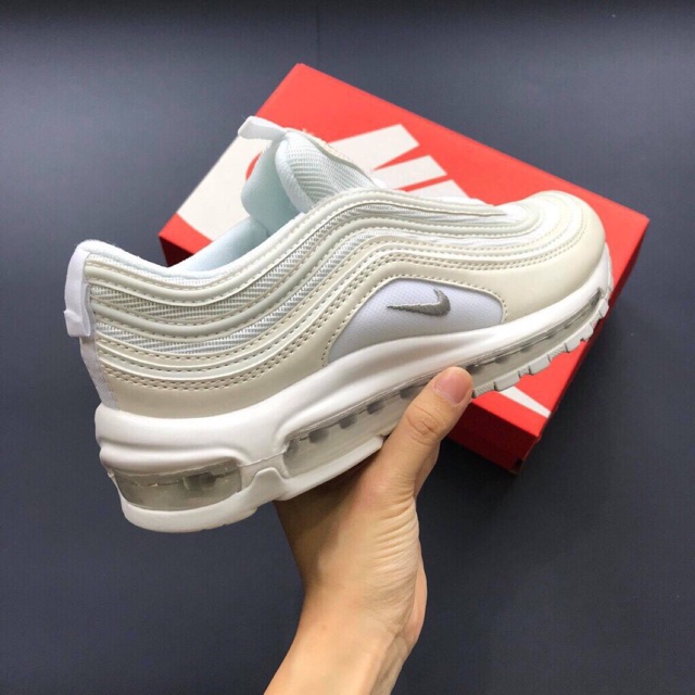 xa kho 🔥SALE SỐC🔥 GIÀY AIR MAX 97 FULL WHITE size 36->43 NAM NỮ : ; , ' ; ⚚ /