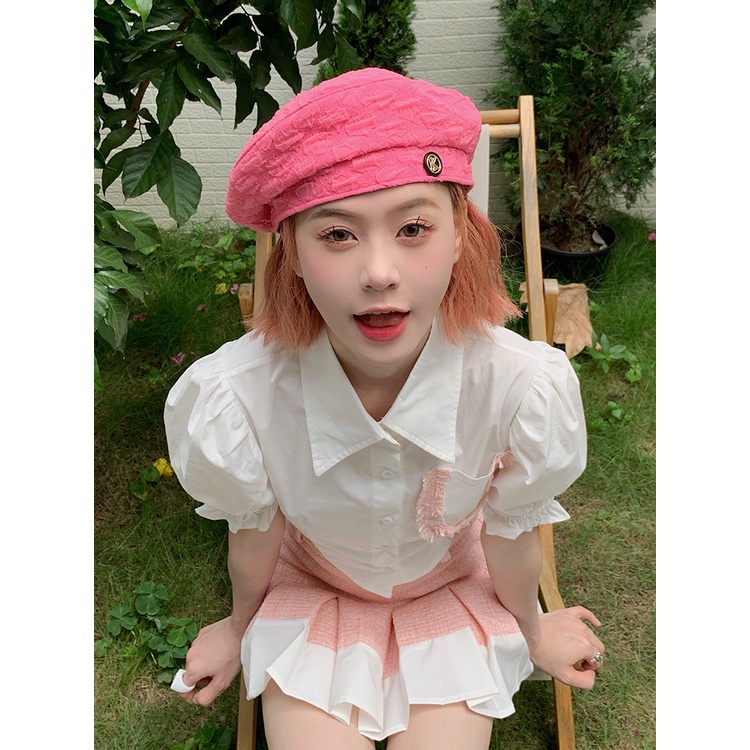 Mũ Beret Mỏng Phong Cách Hàn Quốc Thời Trang Xuân Thu Cho Nữ