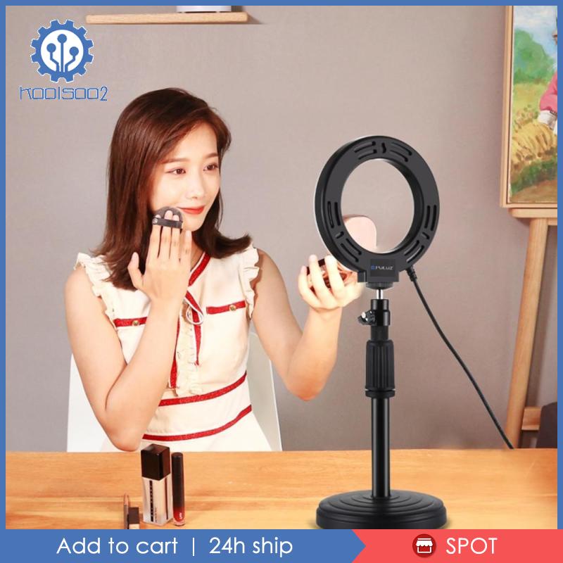 [Koolsoo2] Vòng Đèn LED Tròn Hỗ Trợ Chụp Ảnh / Quay Video / Chụp Ảnh Cho Laptop