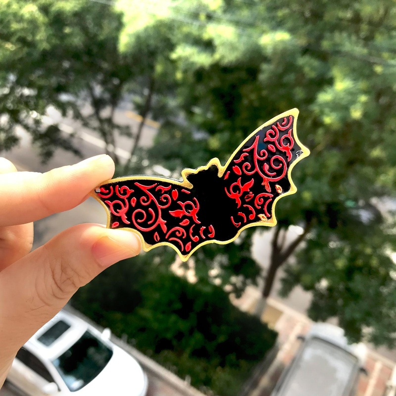 Khuôn Silicone Làm Móc Khóa Nhựa Resin Hình Dơi Sáng Tạo