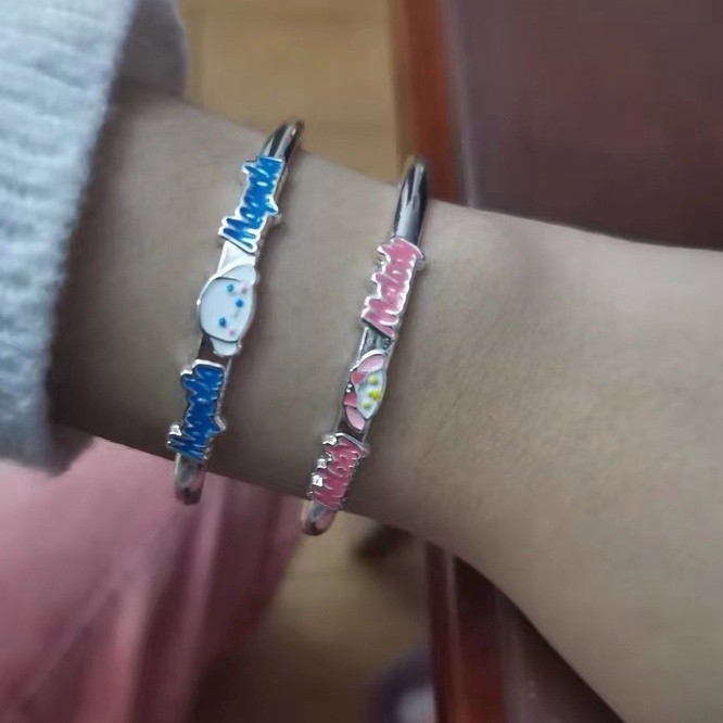 Vòng Đeo Tay Sinh Nhật Hình Hello Kitty 3 Gelang Bff Sanrio Dễ Thương Làm Quà Sinh Nhật