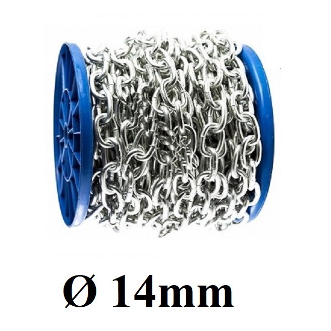 Dây xích sắt mạ kẽm Ø [ 12mm ]