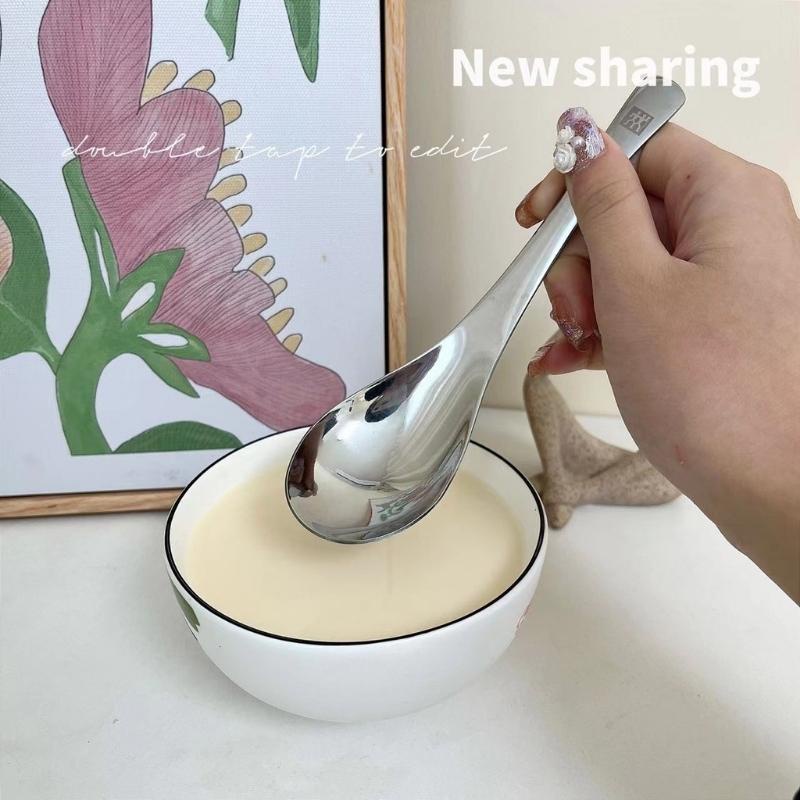 Bộ 5 Muỗng Canh Đức ZWILLING, Bộ Thìa Ăn Cơm Bằng Inox 304 Cao Cấp