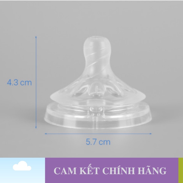 Bình sữa Philips Avent 125ml Cổ Rộng Natural Chống Đầy Hơi Chống Sặc - 1 Đổi 1 Nếu Lỗi NSX