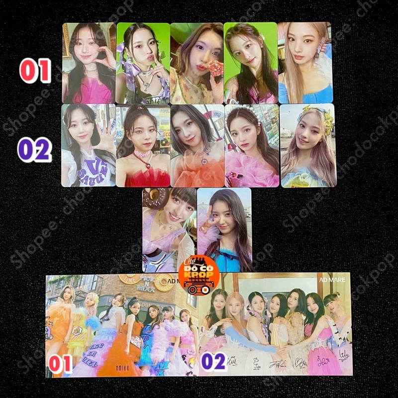 Card NMIXX AD MARE Light Version