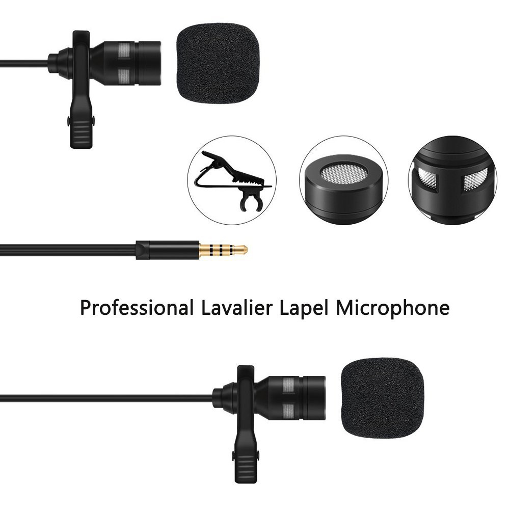 Microphone Cài Áo Lavalier Chuyên nghiệp KFW SK200 Cao Cấp