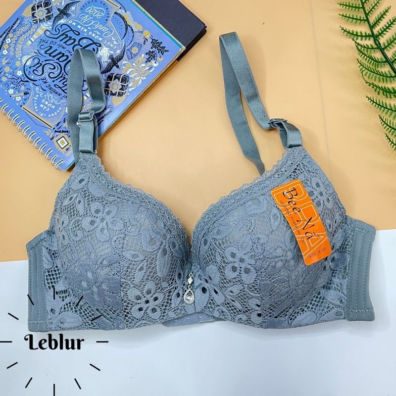 Áo ngực Thái Lan không mút, áo lót có gọng nâng big size, nội y cúp C Be Ná 3073, Leblur