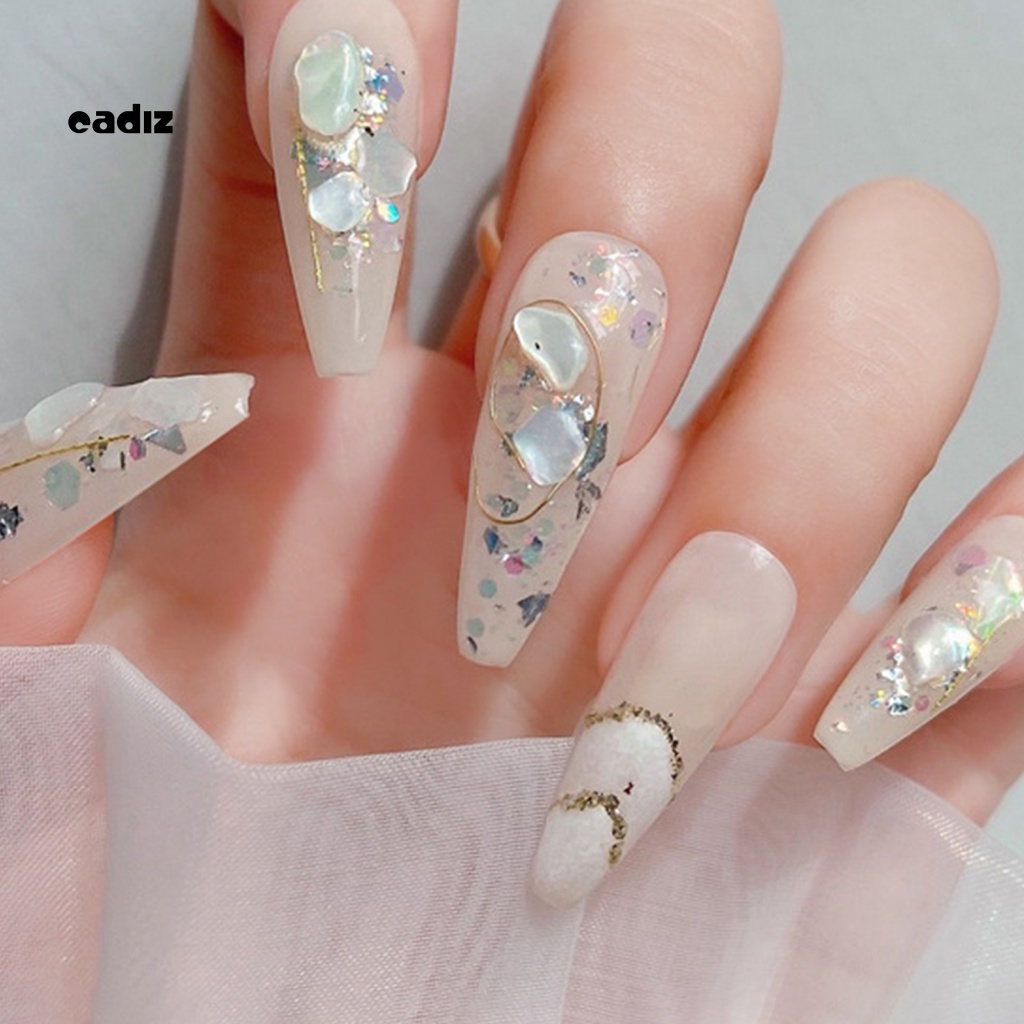 Vỏ Sò Trang Trí Móng Tay Nghệ Thuật DIY Không Mùi