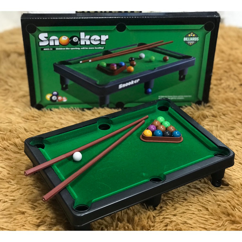 Bàn bida mini, bàn billiards snooker mini nhiều kích cỡ dành cho bé đồ chơi giải trí dành cho bé - LANLANKIDS