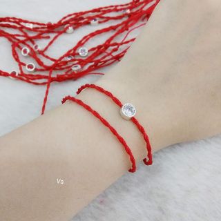 Chỉ đỏ kim bạc may mắn - ổ đá bạc