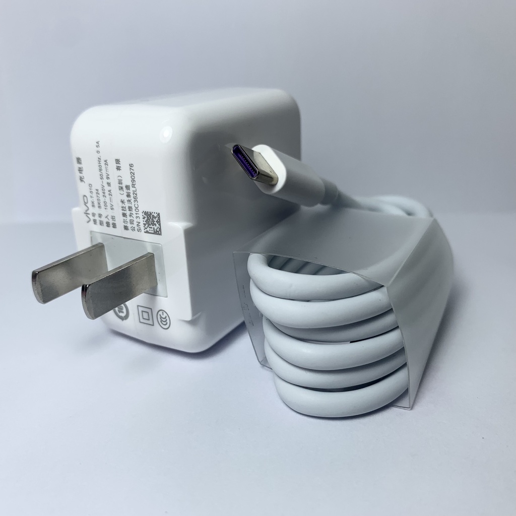 Bộ sạc nhanh VIVO 18W BK-T-01Q, cáp USB - type C , USB-micro, Chính hãng - Bảo Hành 6 tháng