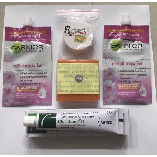 Set nám Garnier tem vàng chuẩn Thái Lan | BigBuy360 - bigbuy360.vn