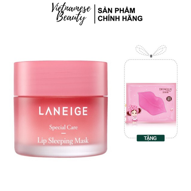 Mặt Nạ Ngủ Môi LANEIGE Lip Sleeping Mask Fullsize 20g Mềm Mượt Bản Hàn - Vietnamese Beauty