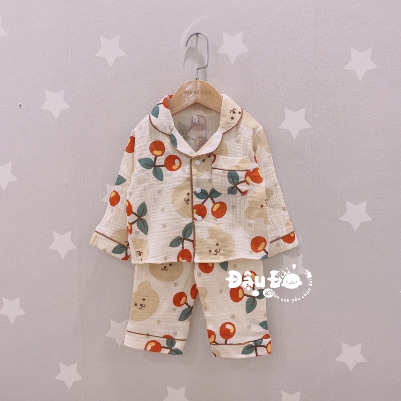 Pijama Sợi tre thiên nhiên cho bé