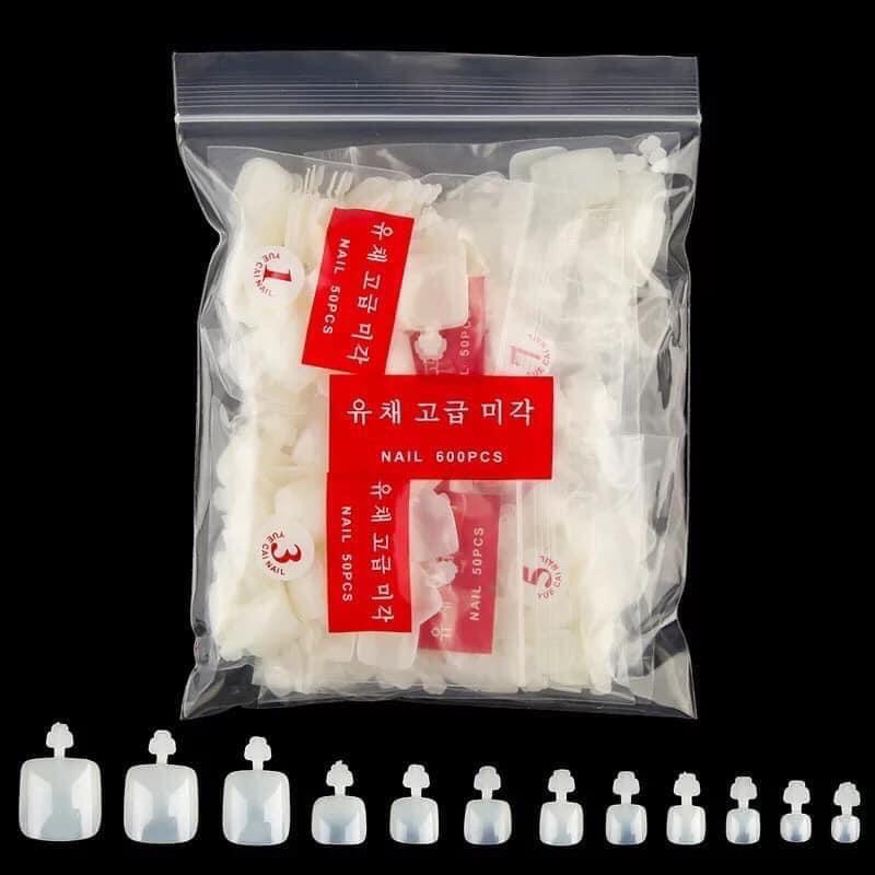 Móng Up Chân Đủ Sz (500Pcs)