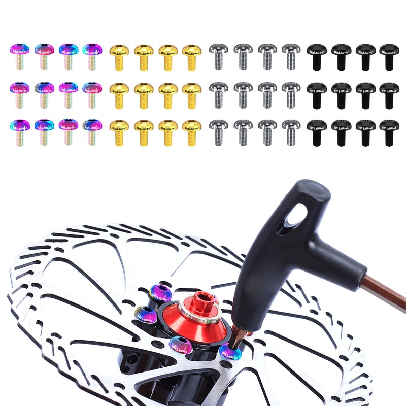 Ốc Vít Bằng Titan M5X10Mm Chuyên Dụng Cho Phanh Đĩa Rotor Torx T25