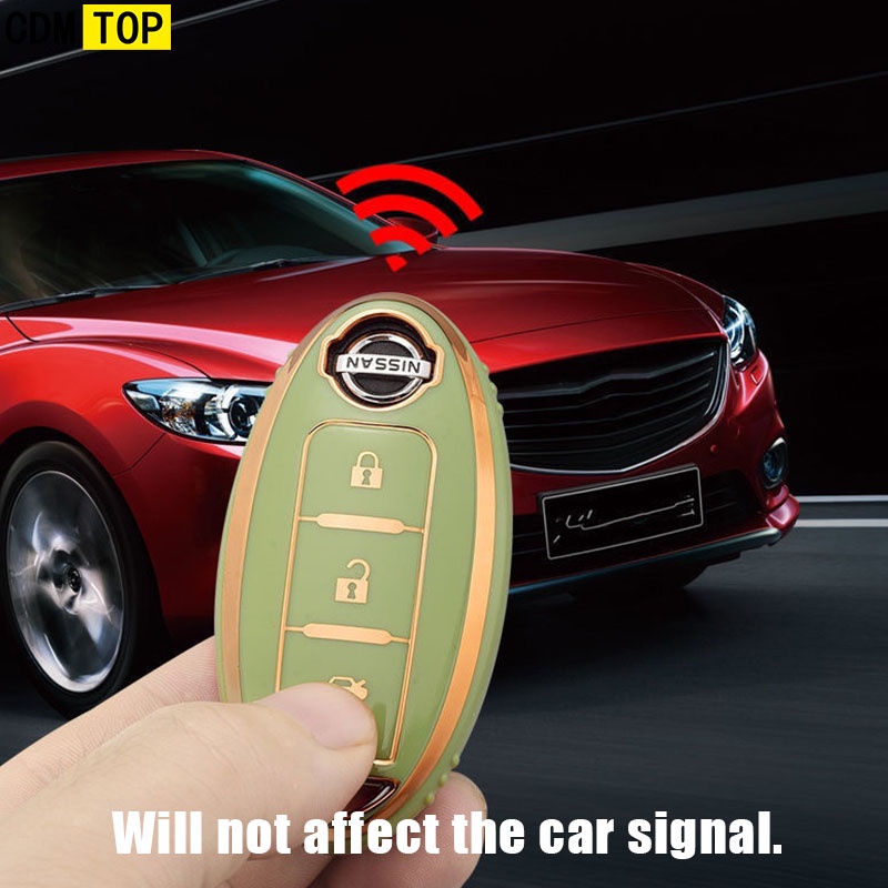 Vỏ Bảo Vệ Chìa Khóa Điều Khiển Từ Xa Bằng Tpu Chống Trầy Cho Xe Hơi Nissan Almera Grand Livina