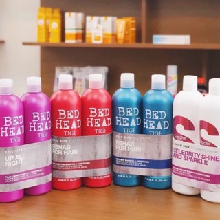 Dầu gội xả tigi đỏ/tím/đen 1 cặp 750ml