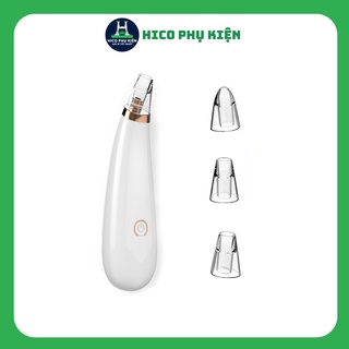 Máy hút mụn cầm tay, hút mụn cám ,mụn đầu đen cao cấp tặng kèm ba đầu hút tiện lợi