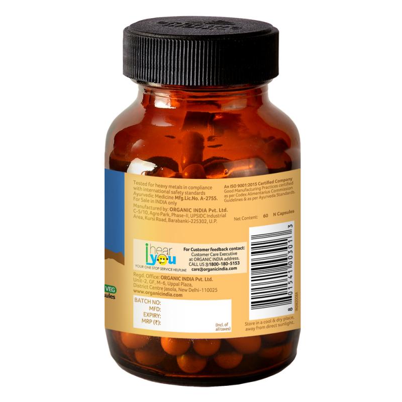 Viên Uống Hữu Cơ Đẹp Da, Sạch Mụn -  Organic India Beautiful Skin