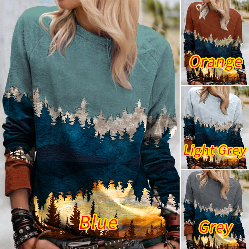 Áo Nữ ZANZEA Dài Tay Cổ Tròn Thời Trang Hàn