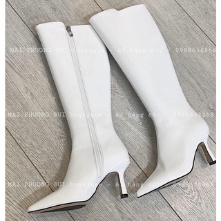 Boot đùi mũi nhọn mai phương bùi