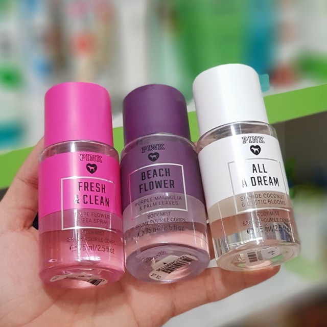 [hàng có sẵn] Xịt thơm Victoria Secret PINK mini 75ml | BigBuy360 - bigbuy360.vn