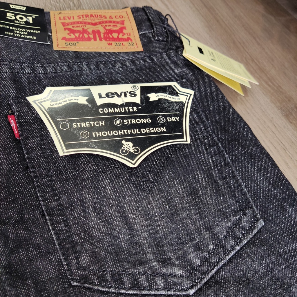 Quần Jean Nam Ống Xuông Đẹp - Quần Bò Xuông Nam Vải Cao Cấp Không Phai, Họa Tiết Rách Hot Nhất-KXSHOPMEN-8706