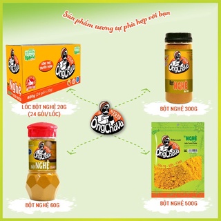 Combo 5 gói BỘT NGHỆ 20gram Ông Chà Và (Indian Turmeric Powder grade A)