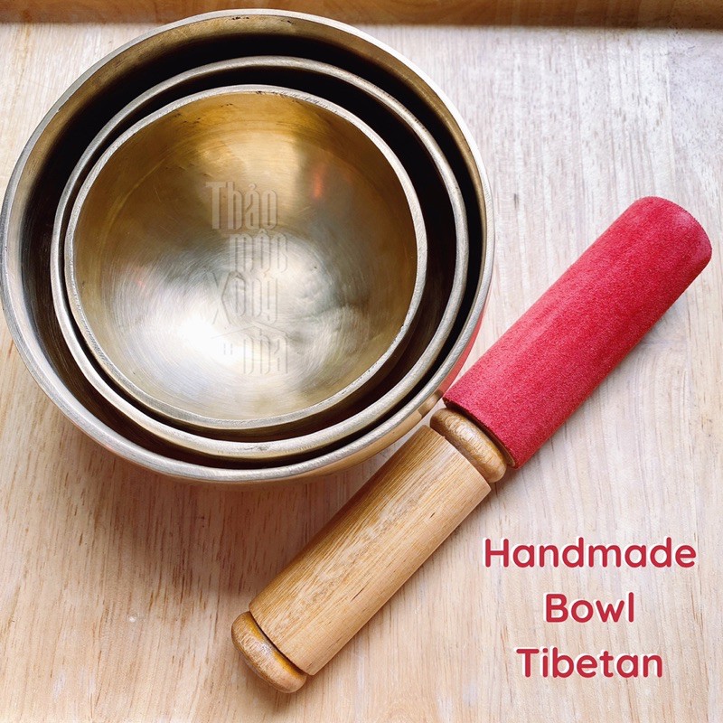 Handmade bowl Tibetan ( Singing Bowl)- Chuông xoay ( Chén Hát ) - Thảo Mộc Xông Nhà