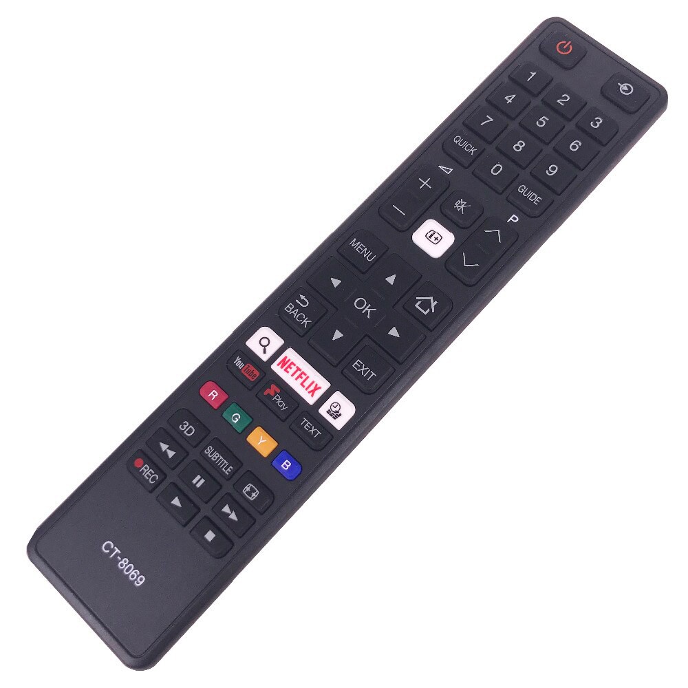 Remote điều khiển tivi TOSHIBA smart CT-8069 dòng 6653 và 3653